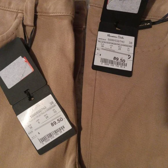 Khaki flare jean LOT - Picture 2 of 8